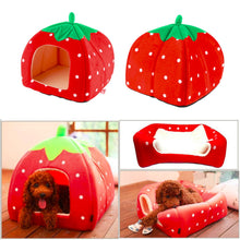 Load image into Gallery viewer, Strawberry Pet Bed