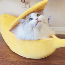 Load image into Gallery viewer, Banana Pet Bed