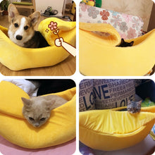 Load image into Gallery viewer, Banana Pet Bed